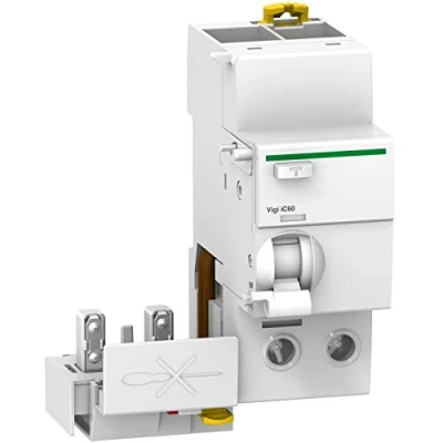 Image of Schneider Electric a9q14240 Block Differential VIGI IC60, 2P, 40 A, 300 MA, Class AC