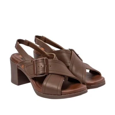 Image of ART Women&#039;s 1845 Cannes Sandal, Nappa Brown, 3 UK