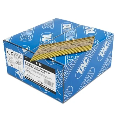 Image of 34� Extra Galvanised Framing Ring Shank Nails Type 2.8/50mm (3300) TAC1124