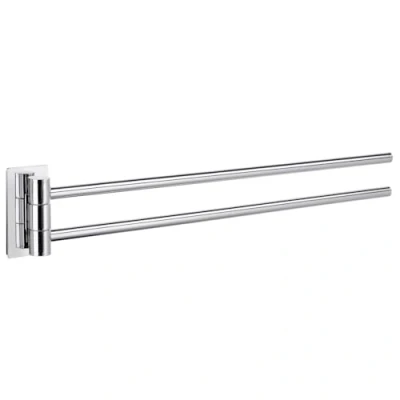 Image of Smedbo &quot;Pool&quot; Swing Arm Towel Rail, Polished Chrome