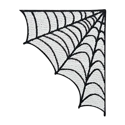 Image of Halloween Spider Web Iron on Patch Embroidery Patch, Witch ironable Badges Finally Home