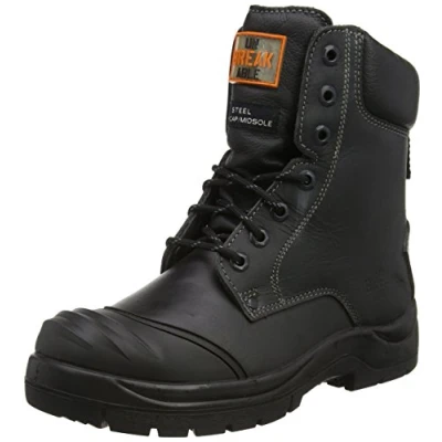 Image of Unbreakable Demolition Combat Safety Boot, Men Src Boots, Black (Black), 5 UK (38 EU)