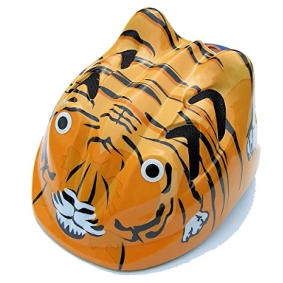Image of Childrens Tiger Cycle Helmet Fully Adjustable Bicycle Bike CE 48 52 cm
