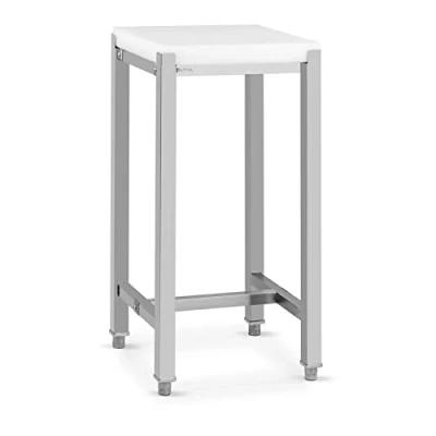 Image of Royal Catering RCBC 01 Butcher Block 40 x cm 5 Thick Working Height: 80 Cutting Plate Chopping Kitchen