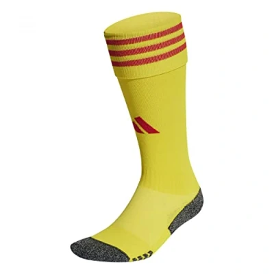 Image of adidas Unisex Adi 23 Socks, team yellow/team colleg red, 4.5 6