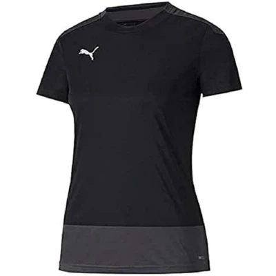 Image of PUMA Women&#039;s teamGOAL 23 Training Jersey W T Shirt, Black Asphalt, X Large