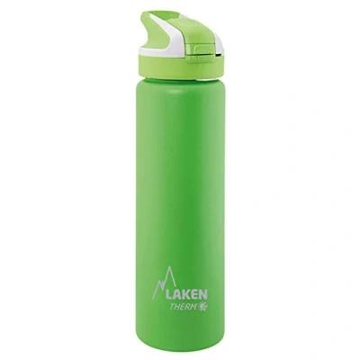 Image of Laken Unisex Adult Thermos TS7V Flask, Green, 18/8 0.75 L