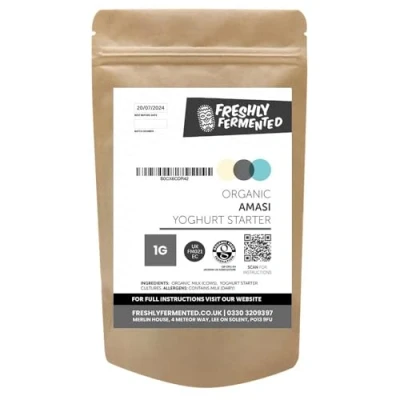 Image of Freshly Fermented Organic Certified Freeze Dried Yoghurt Starter Culture, Amasi