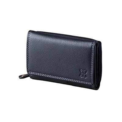 Image of Lakeland Leather Ladies 12.5cm Purse in Black