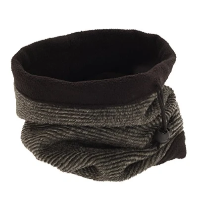 Image of Floso® Womens/Ladies Multipurpose Fleece Neckwarmer Snood/Hat (One Size) (Graphite)