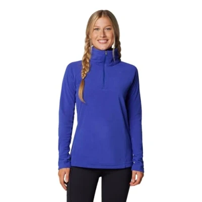 Image of Columbia GLACIAL 1/2 ZIP Fleece jumper, Women&#039;s, Size: Large, Clematis blue