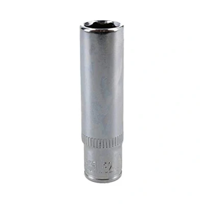 Image of 11/32&quot; Deep SAE Socket 1/4&quot; Drive 48mm Length 6 Point Chrome Vanadium Steel