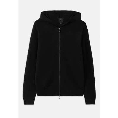 Image of Armani Exchange Cardigan Cardigan, Men&#039;s, Size: Large, Black