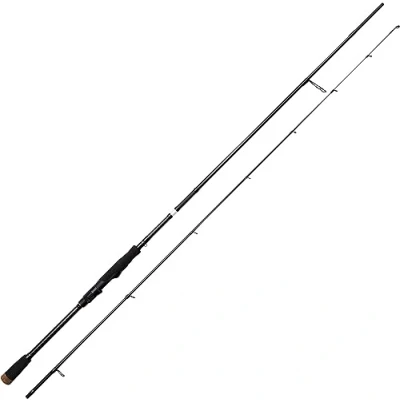 Image of Savage Gear SG2 Medium Game Spinning Rod, Fishing Rods, Predator, Pike, Perch, Trout, Zander, Unisex, Black, 2.21m 7 23g