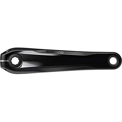 Image of Shimano STEPS FC EM900 Hollowtech crank arm set, W/O chainring, Black, 170 mm