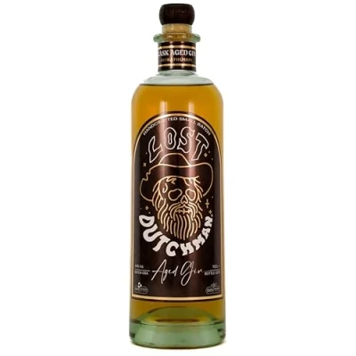 Image of Lost Dutchman Cask Aged, Multi Award Winning Matured Small Batch Artisan Gin, 50cl, 44% ABV/VOL.