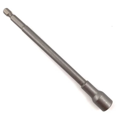 Image of Long Magnetic Nut Driver 8mm x 150mm Tek Screw Adaptor Tech Socket Runner