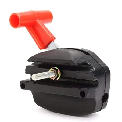 Image of TF Universal Lawn Mower Throttle Cable Switch Control Garden Machine Fitting Lever Handle Kit for Electric Petrol Lawnmowers