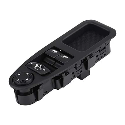 Image of KSTE Car Power Master Window Control Switch Button Fit Compatible with Citroen Fiat Scudo Peugeot 6554.ZJ