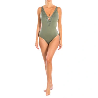Image of ORY Womenss swimsuit W231716 Khaki Size 34C