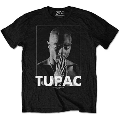 Image of Band Monkey Tupac Unisex T Shirt Praying