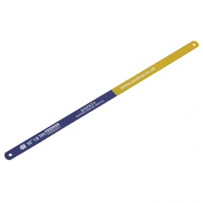 Image of Sealey Hacksaw Blade 300mm HSS Bi Metal 18tpi Pack of 2
