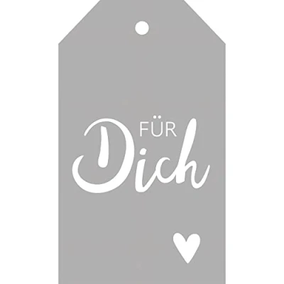 Image of Rayher Metal Cutting Die with Gift Tag Design for Boxes and Presents, Craft Card Making Scrapbooking, 100% steel, 8.5x5cm, 50259000