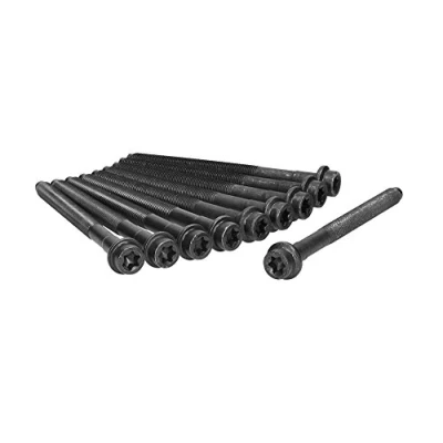 Image of 020467x10 Cylinder Head Bolt Kit AJUSA 81001200 Female Torx 10 PEUGEOT: 406 Saloon, CITROËN: Xantia Hatchback