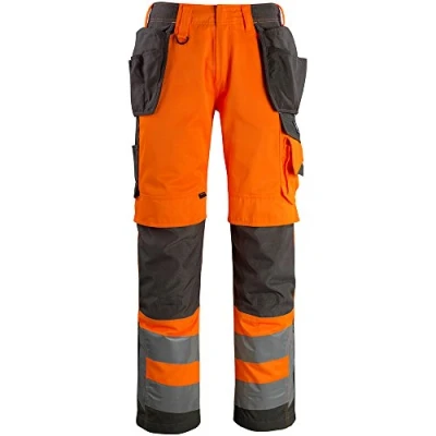 Image of Mascot Wigan Craftsmen&#039;s Trousers Hi vis Orange/Dark Anthracite 90C49 (L35W33.5)
