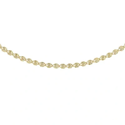 Image of Carissima Gold Women&#039;s 9ct Yellow 2.8mm Diamond Cut Forzatina Chain 41cm/16&quot; Necklace