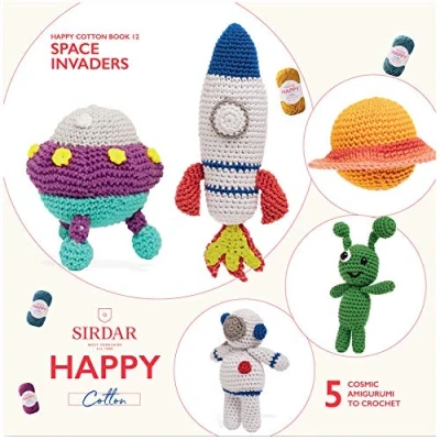 Image of Book 12 (Space Invaders) Happy Cotton Sirdar