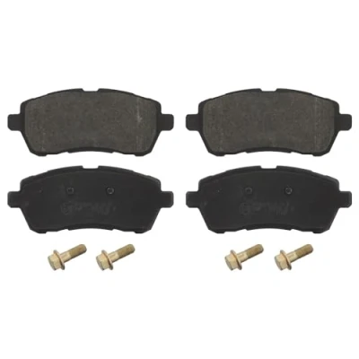 Image of 1550219, 1676630, 1676630S1, 1719275, 1749322 Brake pad set BLUE PRINT ADM54294 Front Axle with screw FORD: Fiesta 6 Van, Mk6 Saloon