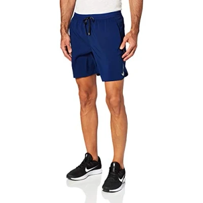 Image of Nike M Nk Flx Stride Short 7In 2IN1 Sport Shorts Blue Void/Blue Void/(Reflective Silver), XX Large