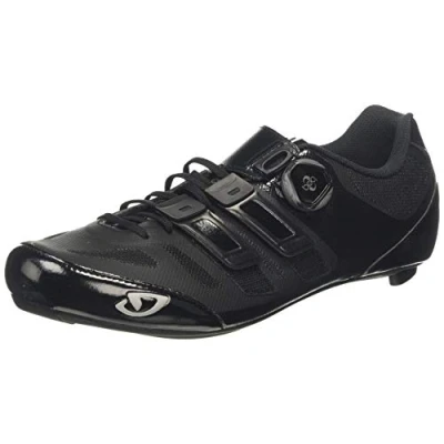Image of Giro Men Sentrie Techlace Road Cycling Shoes, Black, 12 UK