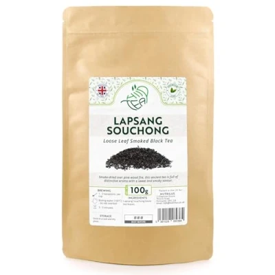 Image of Lapsang Souchong Smoked Premium Black Loose Leaf Tea (100g)