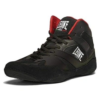 Image of LEONE 1947 Unisex Scarpa Fighting Luchador, Black, 10 UK