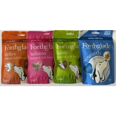 Image of Forthglade Soft Bites Training Treats Variety Pack (Pack of 4)