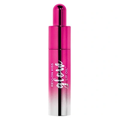 Image of Revlon Kiss Glow Lip Oil, Vivacious Violet