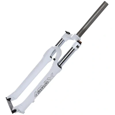 Image of Mountain Bike Air Suspension Front Fork MTB 26 27.5 29 Inch Magnesium Alloy Shoulder Downhill Bicycle Travel 100Mm 2,26in