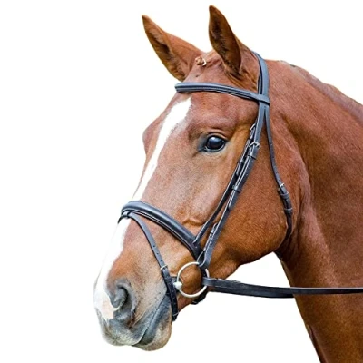 Image of Shires Aviemore Comfort Fit Bridle Black: Pony