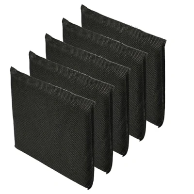 Image of vhbw 5X Air Filter Compatible with Santo SKZ81200F0, SKZ71800F0, SKZ71800S0, SKZ71840F0, SKZ71840S0, SKZ71240F0 Fridge Activated Carbon