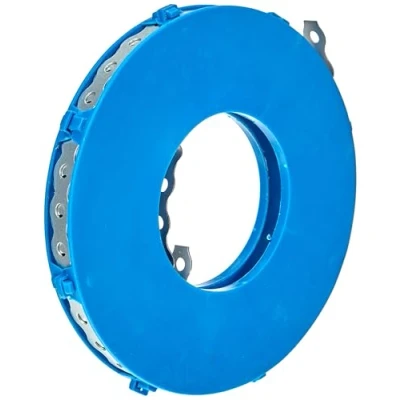 Image of Index Fixing Systems CIPE1208 [CI PE] Curved Perforated Tape, Galvanised (12 x 0.8 10 m)