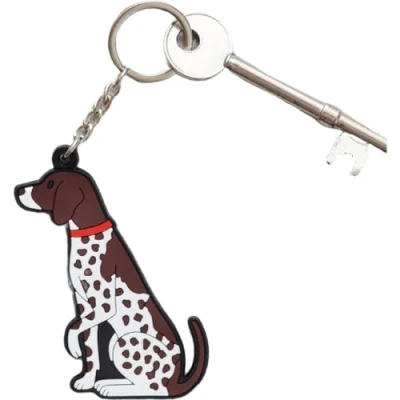 Image of Sweet William Designs German Shorthaired Pointer Keyring
