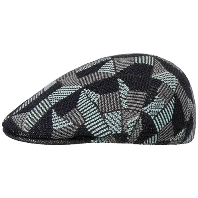 Image of Kangol Tiled 507 Flat Cap Ivy hat (S (54 55 cm) Turquoise)
