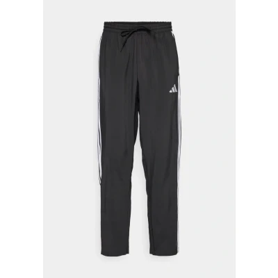 Image of adidas Sportswear Essential Three Stripes Stanford OPEN Tracksuit bottoms, Men&#039;s, Size: Medium, Black/white