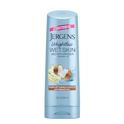 Image of Jergens Wet Skin Body Moisturizer with Refreshing Coconut Oil, 10 Ounces (Packaging May Vary)
