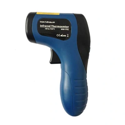 Image of Infrared Digital Temperature Thermometer Laser Non Contact IR Gun 50℃ to 750℃ with Room &amp; Data Recording Function