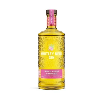 Image of Whitley Neill Japanese Blossom &amp; Lemongrass Gin41.3% ABV70cl