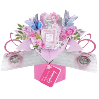 Image of Mother&#039;s Day Card To A Wonderful Granny With Love Pop Up 3D Greeting Cards POP021M08