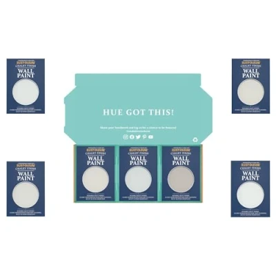 Image of Rust Oleum Wall Paint in Chalky Finish Delicate Greys Tester Box
